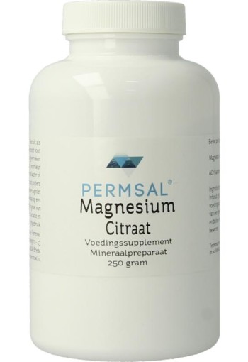 Permsal Magnesium citraat poeder (250 Gram)
