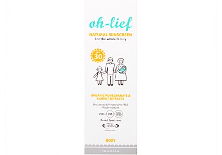 OH-LIEF NATURAL SUNSCREEN 