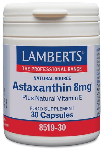 Lamberts Astaxanthine 8mg (30 Tabletten)