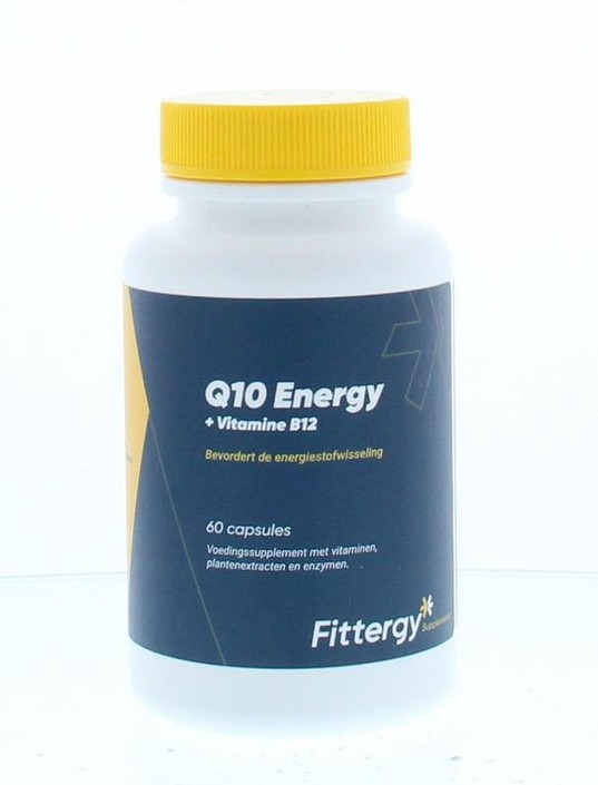 Fittergy Q10 energy met Vitamine B12 (60 Capsules)