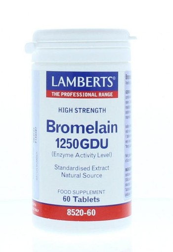 Lamberts Bromelaine 1250gdu (60 Tabletten)