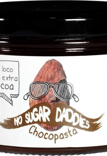 No Sugar Daddies Chocopasta puur bio (200 Gram)