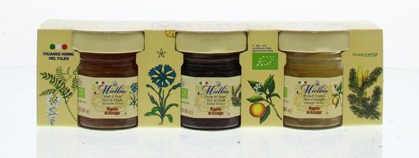 Mielbio Honing mix 25 gram bio (75 Gram)