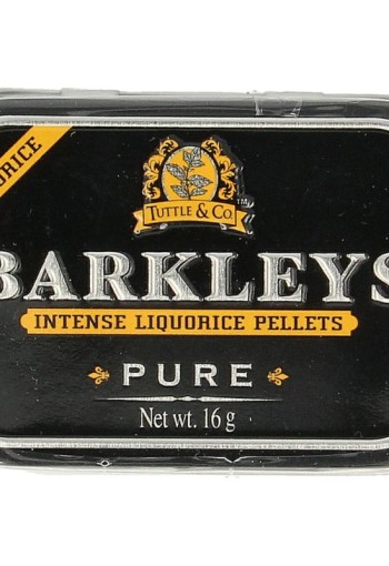 Barkleys Liquorice pellets pure (16 Gram)