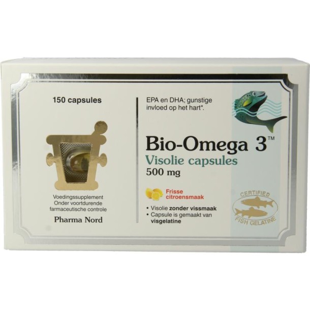 Pharma Nord Bio omega 3 visolie (150 Capsules)