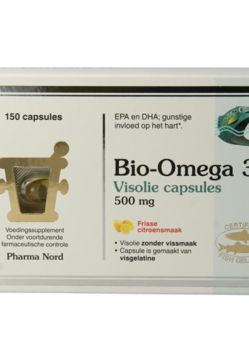 Pharma Nord Bio omega 3 visolie (150 Capsules)