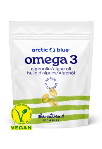 Arctic Blue Algenolie DHA met vitamine D (90 Capsules)
