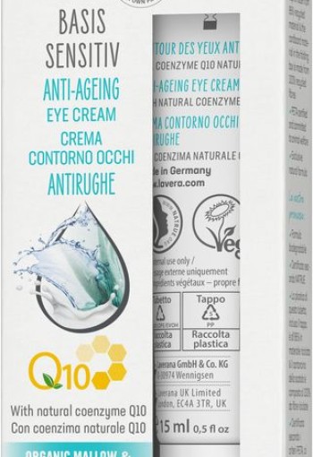 Lavera Basis Q10 eye cream EN-IT (15 Milliliter)