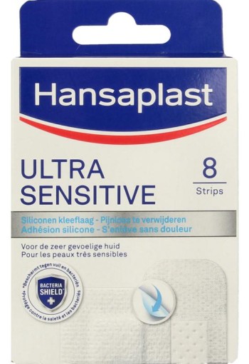 Hansaplast Pleisters ultra sensitive (8 Stuks)