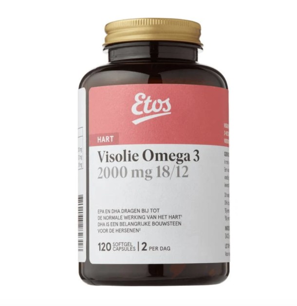 Etos Vi­so­lie Ome­ga 3 2000mg 120 stuks