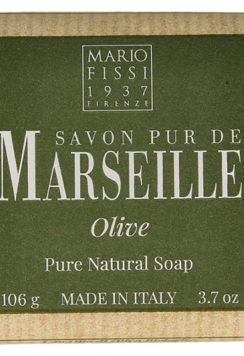 Marseille Zeep natuurlijk olijf (106 Gram)