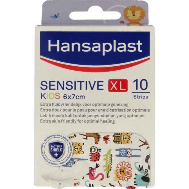 Hansaplast Sensitive kids XL (10 Stuks)