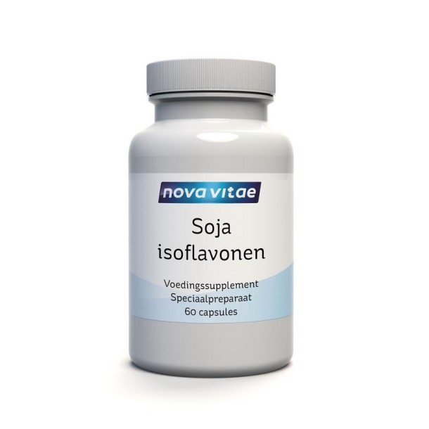 Nova Vitae Soja isoflavonen 60mg (genisteine) (60 Vegetarische capsules)