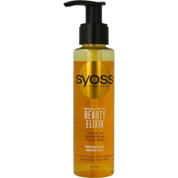 Syoss Beauty elixir absolute oil haarolie (100 Milliliter)