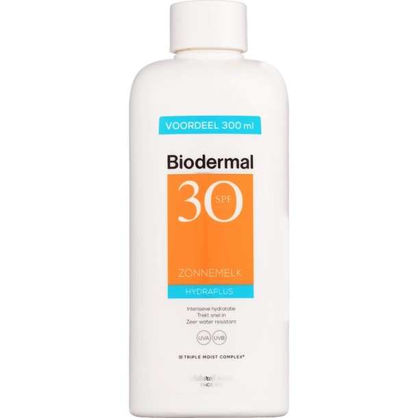 Biodermal Hydra Plus Zonnemelk SPF30 300 ml