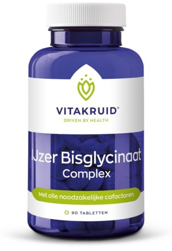 Vitakruid IJzer bisglycinaat 28 mg complex 90 Tabletten