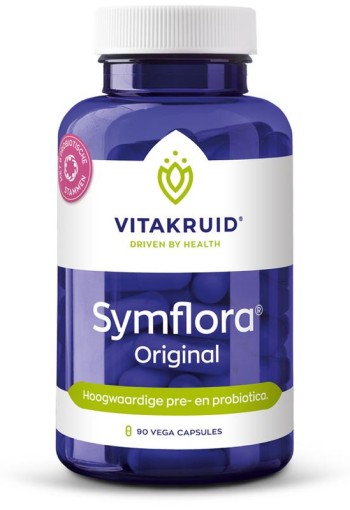 Vitakruid Symflora original pre- & probiotica (90 Vegetarische capsules)