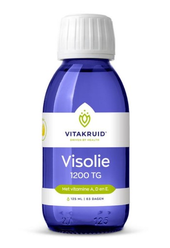 Vitakruid Visolie TG vloeibaar met A, D en E 125 Milliliter