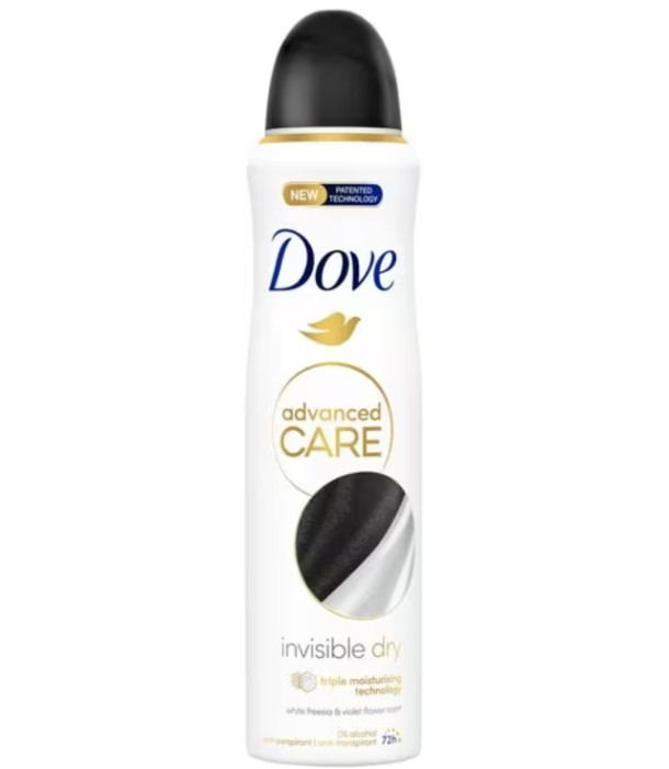 Dove Deodorant Spray Invisible Dry 150ml