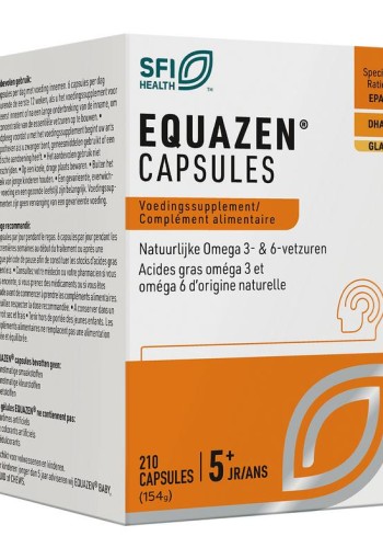 Equazen Eye q capsules omega 3- & 6-vetzuren (210 Softgels)
