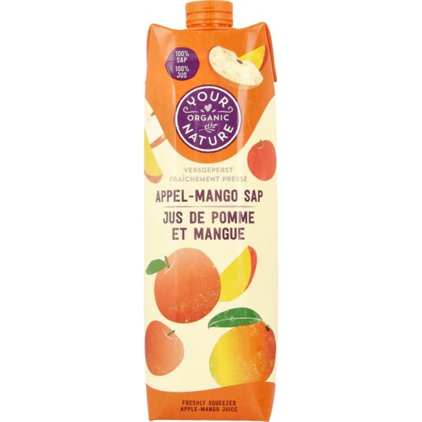 Your Organic Nat Appel mango sap bio (1 Liter)