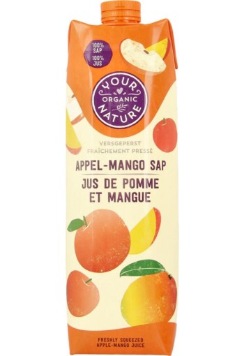 Your Organic Nat Appel mango sap bio (1 Liter)