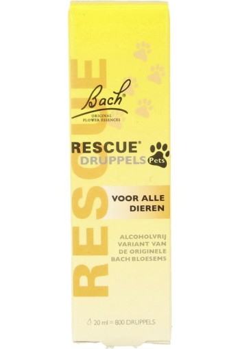 Bach Rescue Rescue pets druppels (20 Milliliter)