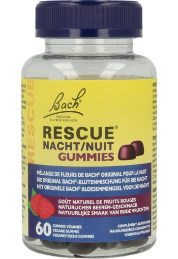 Bach Rescue Rescue gummies nacht (60 Gummies)