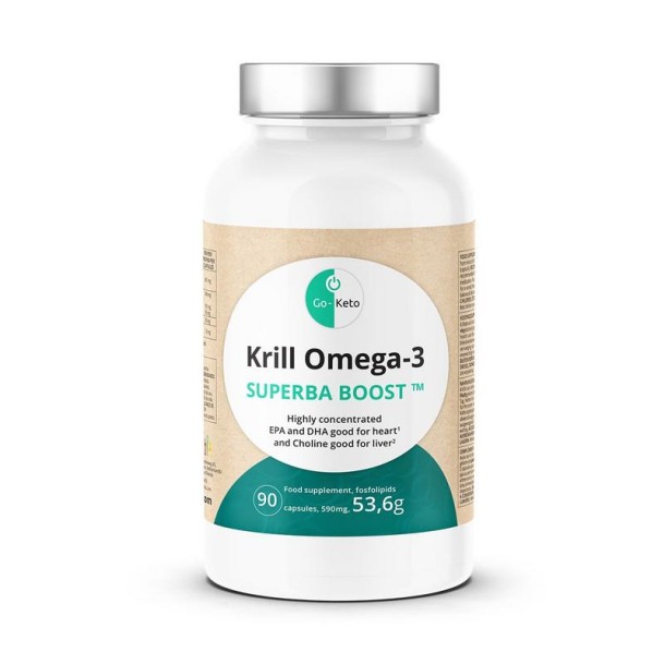 Swiss Point Krill olie omega-3 590mg (90 Softgels)