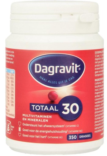 Dagravit Totaal 30 (350 Dragees)