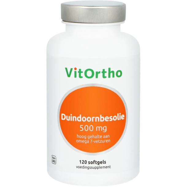 Vitortho Duindoornbesolie 500mg (120 Softgels)