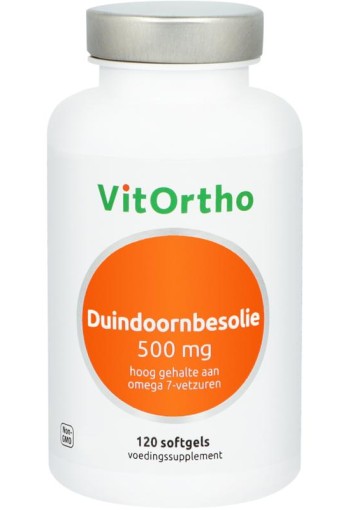 Vitortho Duindoornbesolie 500mg (120 Softgels)