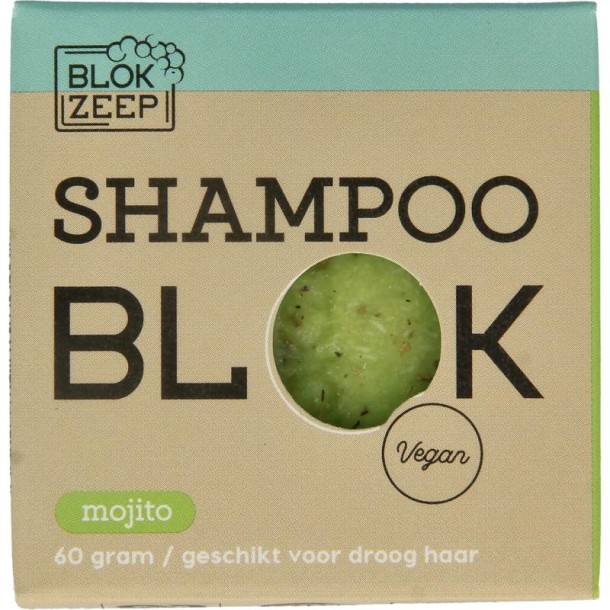 Blokzeep Shampoobar mojito (60 Gram)