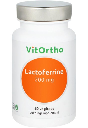 Vitortho Lactoferrine 200 mg (60 Vegetarische capsules)