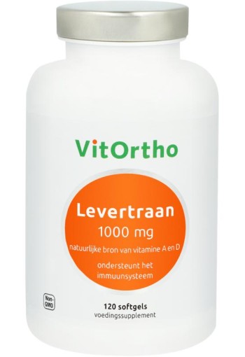 Vitortho Levertraan 1000 mg (120 Softgels)