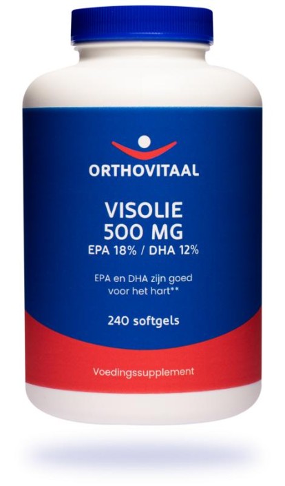 Orthovitaal Visolie 500mg EPA 18% DHA 12% (240 Softgels)