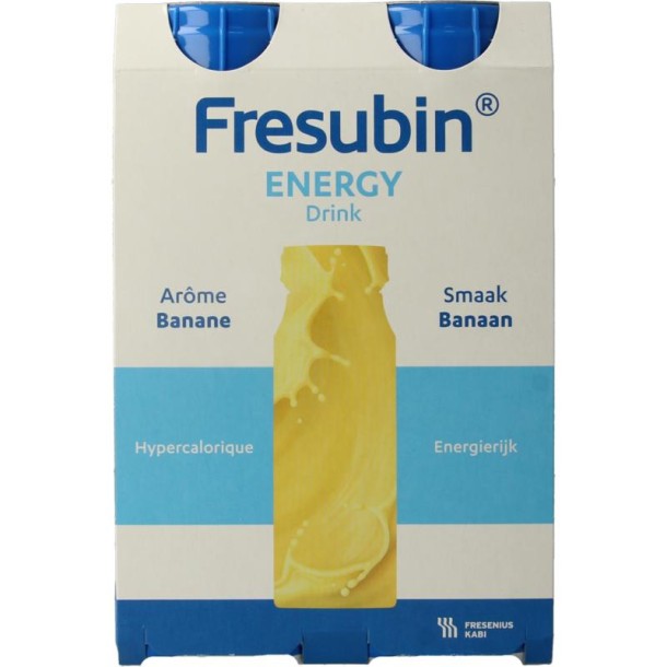 Fresubin Energy drink banaan (4 Stuks)