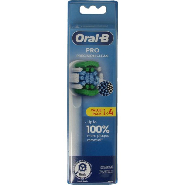 Oral B Opzetborstel precision clean 4 Stuks