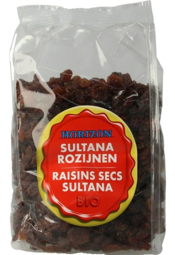 Horizon Rozijnen sultana bio (500 Gram)