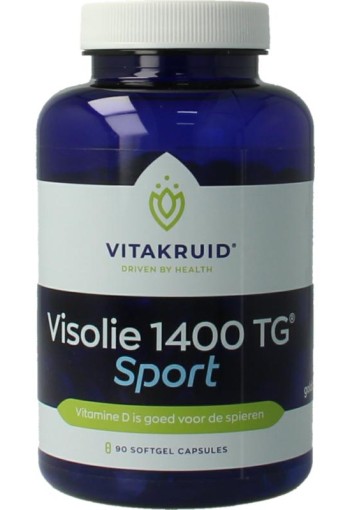Vitakruid Visolie 1400 TG sport (90 Softgels)