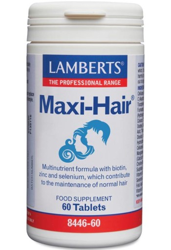 Lamberts Maxi hair nieuwe formule (60 Tabletten)