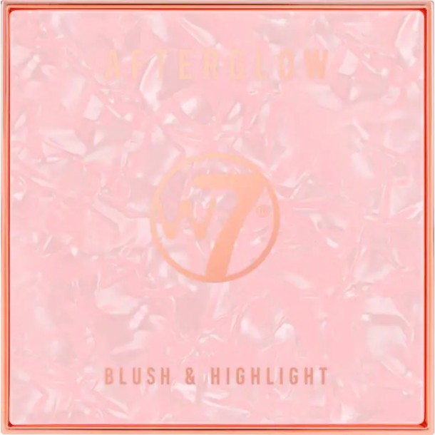 W7 Afterglow Blush & Highlight