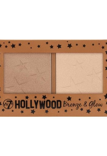 W7 Hollywood Bronze & Glow Highlighting Powder