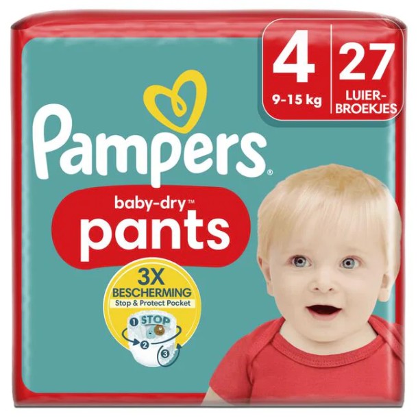Pampers Baby Dry Pants Luierbroekjes Maat 4