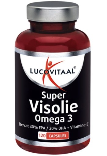 Lucovitaal Visolie super omega 3 120 Capsules