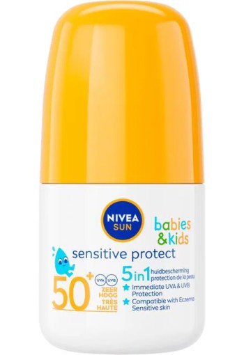 NIVEA SUN Kids Protect & Sensitive Roll-on SPF 50+ 50 ML