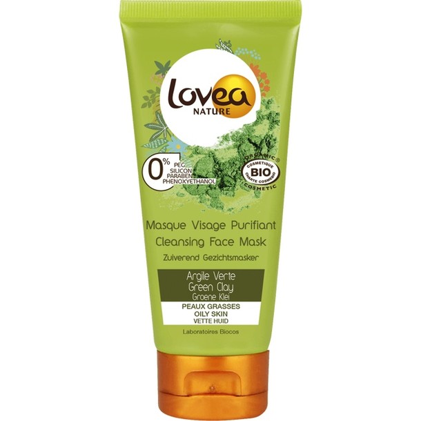 Lovea Cleansing Face Mask Green Clay 75 ml