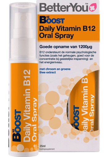 BetterYou Boost Daily Vitamine B12 Oral Spray 25 ml