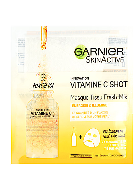 Garnier Skin Active Vitamine C Shot Tissue Gezichtsmasker