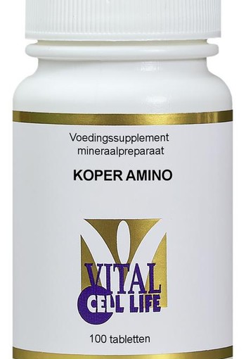 Vital Cell Life Koper amino 2mg (100 Tabletten)